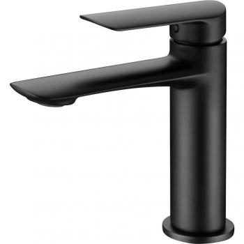 Grifo de lavabo IMEX BDG040-1NG URAL en color negro mate