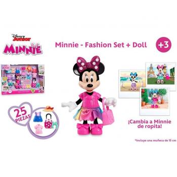 Famosa Minnie Fashion Collection Set con Muñeca