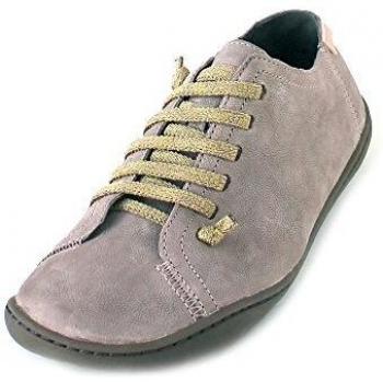 CAMPER Peu Women's Casual Suede Sneakers - Grey, Size 37/7