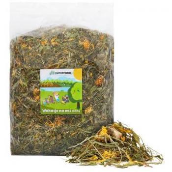Factoryherbs Holiday in the Countryside - Comida para roedores y conejos - 1,5 kg