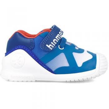 Zapatilla Deportiva Biomecanics Rejilla para Primeros Pasos Color Azul Talla 20