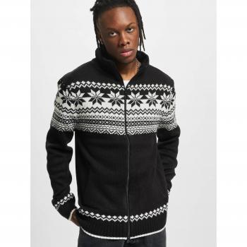 Brandit Norweger Zip Cardigan - Black - S