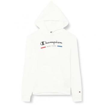 Sudadera con Capucha Champion Legacy Graphic para Hombre y Niño en Color Blanco