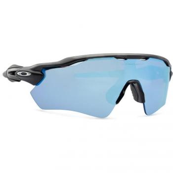 Oakley Radar EV Path Matte Black Camo Sunglasses with Prizm Deep Water Polarized Lenses