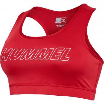Hummel Curvy Plus Sports Top Rojo XL Mujer - Sujetador deportivo para mujer, diseño curvy, color rojo, talla XL