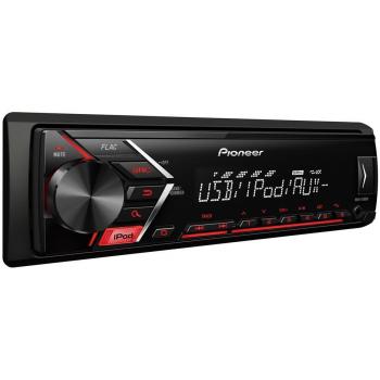 Pioneer s100ui Auto Radio USB, RDS sintonizador, 1/2 DIN con entrada auxiliar y USB, control directo de iPod/iPhone mediante USB, sintonizador auto MP3, 4 x 50 W Negro