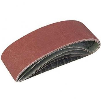 Bandas de lija Silverline 75 x 533 mm, 5 pzas, Granos: 40, 60, 2 x 80, 120