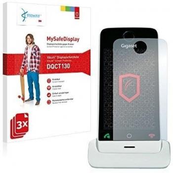 3x Vikuiti MySafeDisplay Protector de Pantalla DQCT130 de 3M para Siemens Gigaset SL910A
