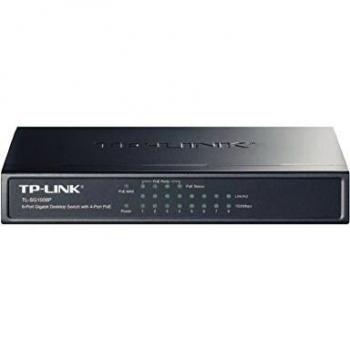 TP-Link TL-SG1008P 8-Port Gigabit Desktop Switch with 4-Port PoE -
