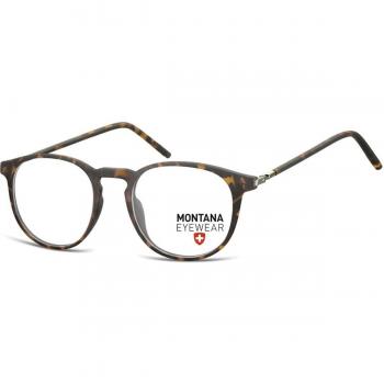 Montana Eyewear MA53 MA53D Gafas Recetadas para Hombre Tortoiseshell con armazones en careyshell y lentes recetados de 50