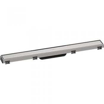 Desagüe de Ducha 70 cm Hansgrohe RainDrain Match con Marco Ajustable en Altura, Acero Inoxidable Cepillado