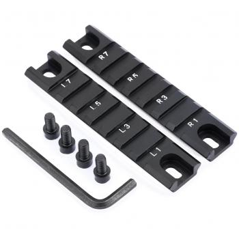 Picatinny RIS estándar de 20 mm Base banda corta Conjunto de G36 G36C 36 Serie Guardamanos