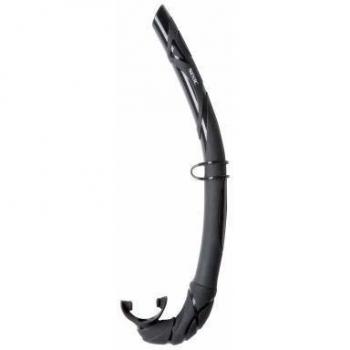 SEAC Turtle Esnórquel Plegable de Silicona 100% hipoalergénica para Buceo en apnea y Pesca submarina, Adultos Unisex, Negro, estándar