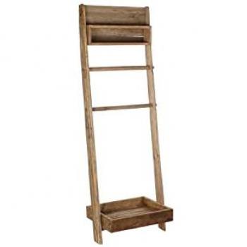 Estantería DKD Home Decor 62 x 45 x 178 cm Natural Madera Reciclada