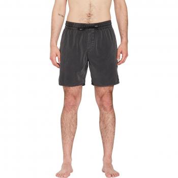 Bañador bermuda Volcom Center 17 con diseño central para hombre