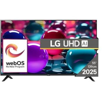 Televisor Smart LG 55UA73003 de 55 4K Ultra HD, Wi-Fi, HDR10
