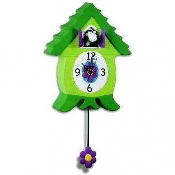 HeadsUp Design - Reloj de cuco, diseño de vaca