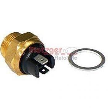 Interruptor de temperatura para ventilador del radiador METZGER 0915201 compatible con VW, Audi, Fiat, Saab y otros