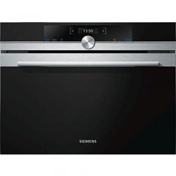 Siemens-lb iq700 - Microondas 45cm cf634ags1 Cristal Negro