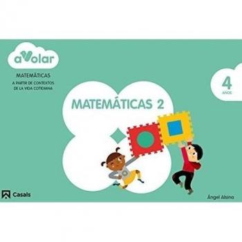 Matemáticas 2. 4 años. ¡A volar! - 9788421855614