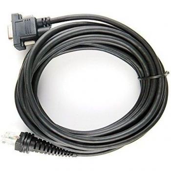 2-Pieza E-Simpo® HHP 1900 RS232 Cable, para HHP escáner de código de barras 1200G,1202G,1250G,1250GAP,1300G Escáner, CE RoHS