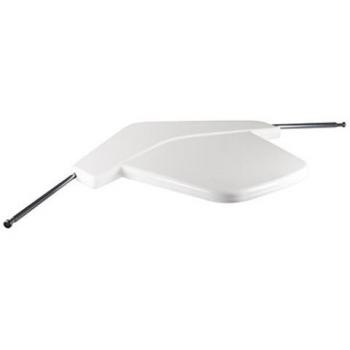 Metronic 427011 Antena Especial para Caravana y Camping UHF/VHF/FM Compatible 4g, Ganancia 34db.