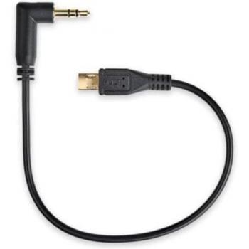 Tentacle Sync C24 Timecode Cable for Sony FX3/FX30 - 9.8 Micro-USB to 3.5mm Mini Jack