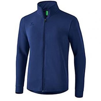 Erima Kids' Unisex Sweatshirt Jacket - Dark Blue - Size 152