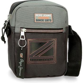 Bandolera Pepe Jeans Cody para Niño en Color Verde con Correa Ajustable y Bolsillo Frontal