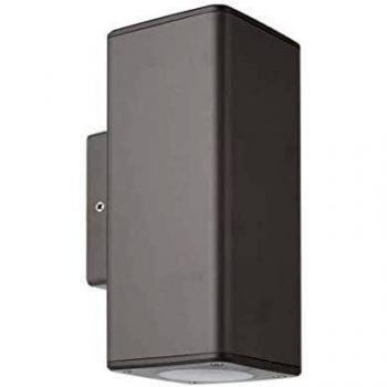 Aplique doble luz para Exterior modelo Yopol Gris Fabrilamp