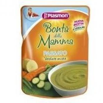 Plasmon Puré de Verduras Mixtas 180g - Crema Suave y Nutritiva