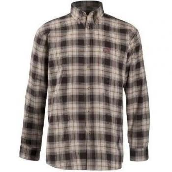 Baleno Anderson Camisa, color marrón a cuardros, talla L, 557B