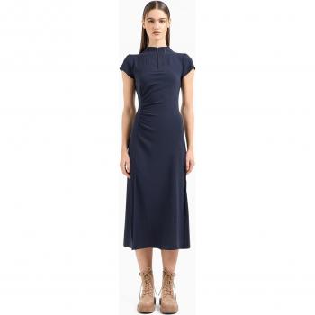 Vestido Crepé con Cremallera Armani Exchange para mujer
