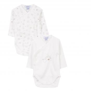 Absorba Boutique Bodys Ecru, Body para Bebés, Marfil