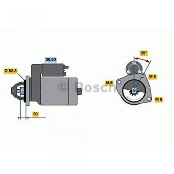 Motor de arranque BOSCH 0 986 018 950, tipo: Motor de Arranque, características: marca BOSCH, número de pieza 0 986 018 950