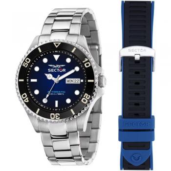 Reloj Hombre Sector 230 Automático 43mm Acero Inoxidable 20ATM