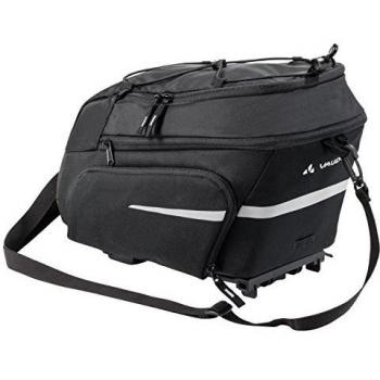 VAUDE Silkroad Plus I-Rack Alforja, Unisex Adulto, Negro, Talla Única