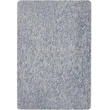 Alfombra de baño de microfibra Gobi 60x90 cm gris claro Spirella