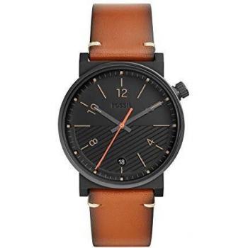 Fossil Mens Analogue Quartz Watch with Leather Strap FS5507