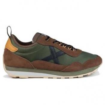 Zapatillas Munich UM 75 Marrón/Verde Casual Hombre