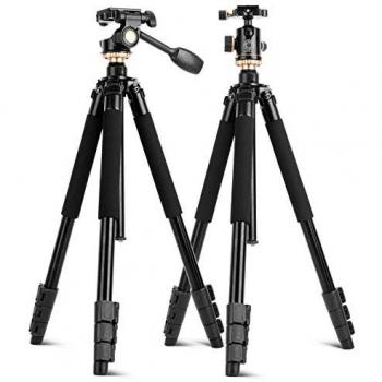 Trípode Extensible de Aluminio 170cm para Cámaras de Seguridad y Fotografía
