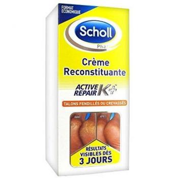 Crema Reconstituante K+ Anti-Crevasses 120 ml con 25% de Urea para Pies Secos Scholl
