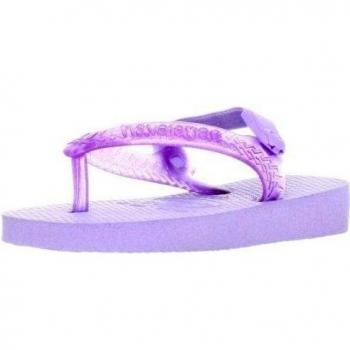 Havaianas Hav. Baby Top 4103341.0994.200 - Sandalias de caucho para bebé, color morado, talla 20