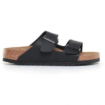Birkenstock Arizona Soft Footbed Sandals - Black Unisex Size 38