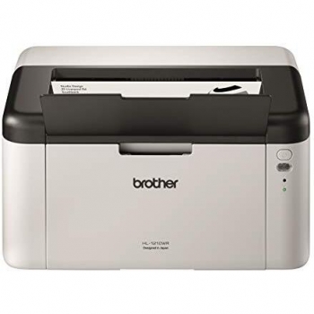 Brother HL-1210W - Impresora Láser Monocromo con Conexión WiFi, 20ppm, Bandeja de Entrada 150 Hojas, Blanco