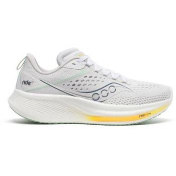 Saucony Ride 17 Women's Neutral Running Shoes - White - Size 8.5