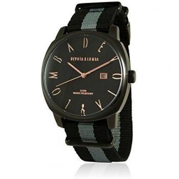Devota & Lomba Reloj con Movimiento japonés Unisex 50 mm
