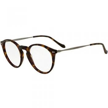 Giorgio Armani 0AR7164 Monturas de gafas, Matte Havana, 49 para Hombre