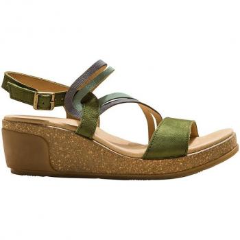 Sandalias de cuña El Naturalista N5019 PLEASANT LIQUEN MIXED / LEAVES