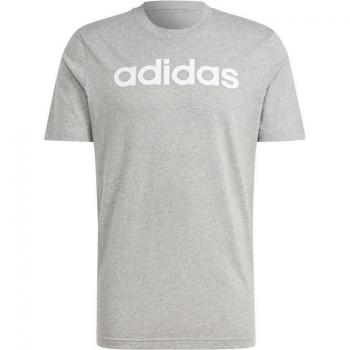 ADIDAS M LIN SJ T CAMISETA GRIS VIGORE/BLANCO